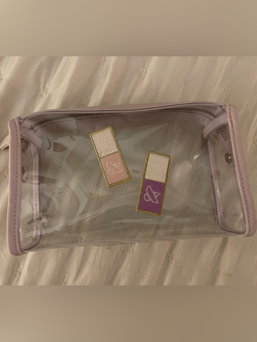 Stoney Clover Lane X Olive&June Clear Nail Bag